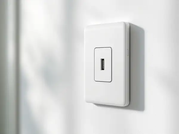 New electrical outlet installation
