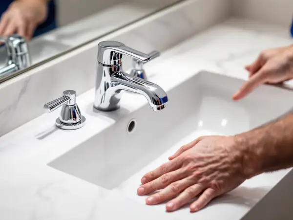 New faucet installation
