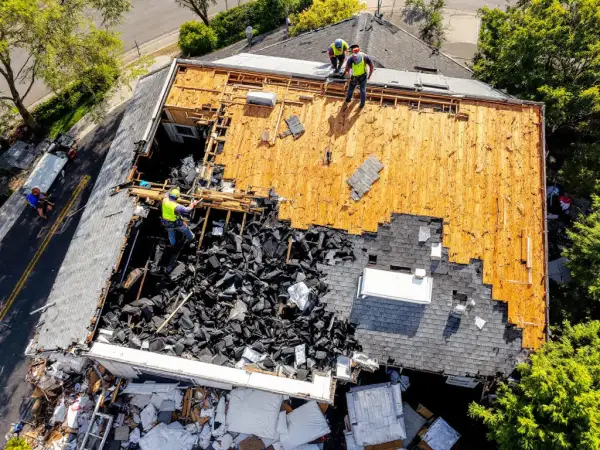 Full roof tear-off and install